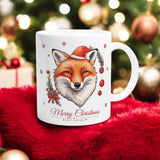 Christmas Fox Mug | Festive Holiday Design | Cute Gift for Fox Lovers