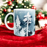 Winter Forest Mug | Cozy Nature-Inspired Design | Dishwasher & Microwave Safe