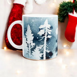 Winter Forest Mug | Cozy Nature-Inspired Design | Dishwasher & Microwave Safe