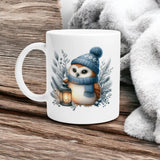 Cozy Owl Lantern Mug | Cute Winter Design | Dishwasher & Microwave Safe